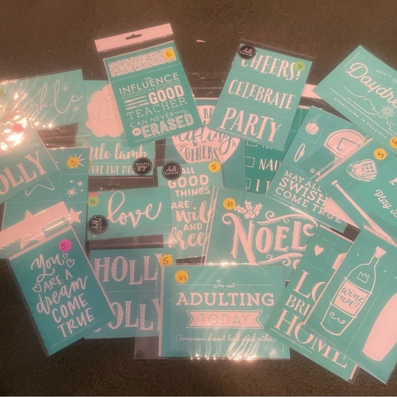 19 A size chalk couture transfers - Picture 2 of 5